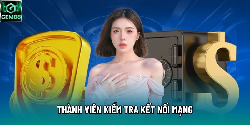 Thành viên kiểm tra kết nối mạng